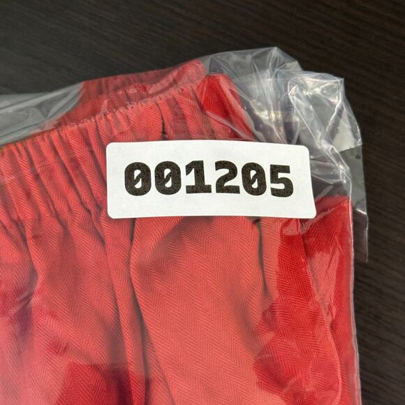 Double D Ranch Skirt Womens Small Tiered Western Vintage 90s Boho Red Orange - Picture 9 of 9